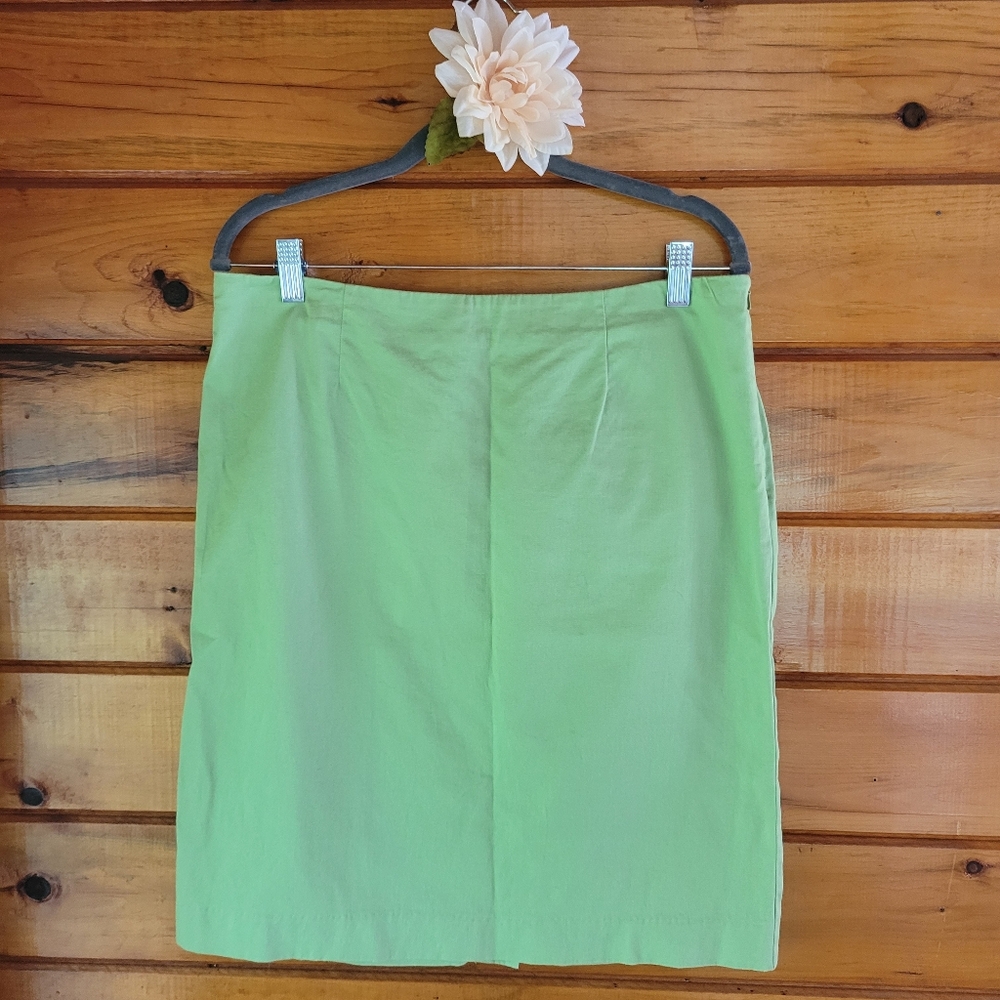 J.Jill Green Skirt
